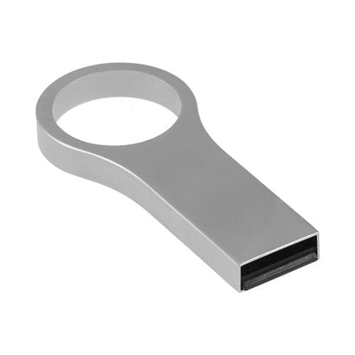 Mini Memoria Usb De Cuerpo Metalico