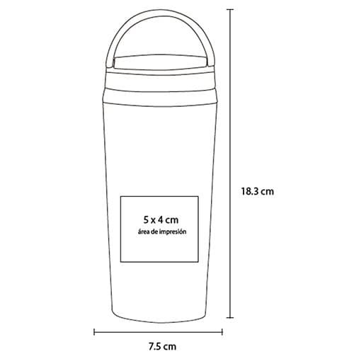 Vaso Tipo Fozen De Doble Pared en  Puebla